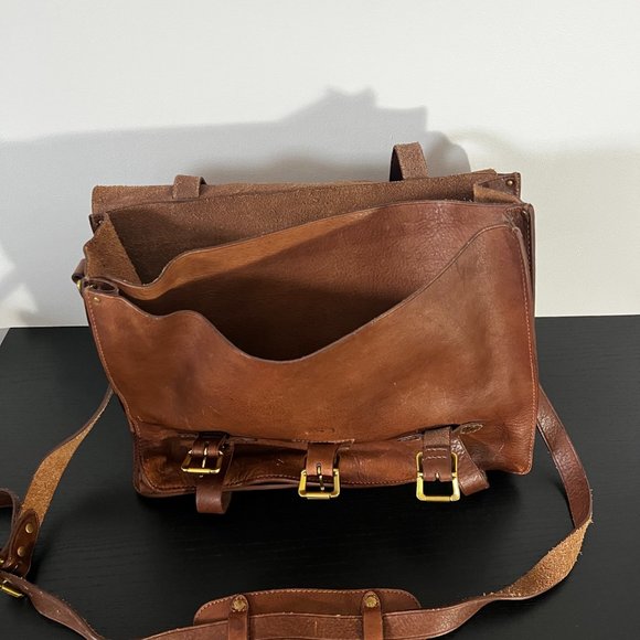 J.Crew Montague Leather Satchel - Picture 4 of 5